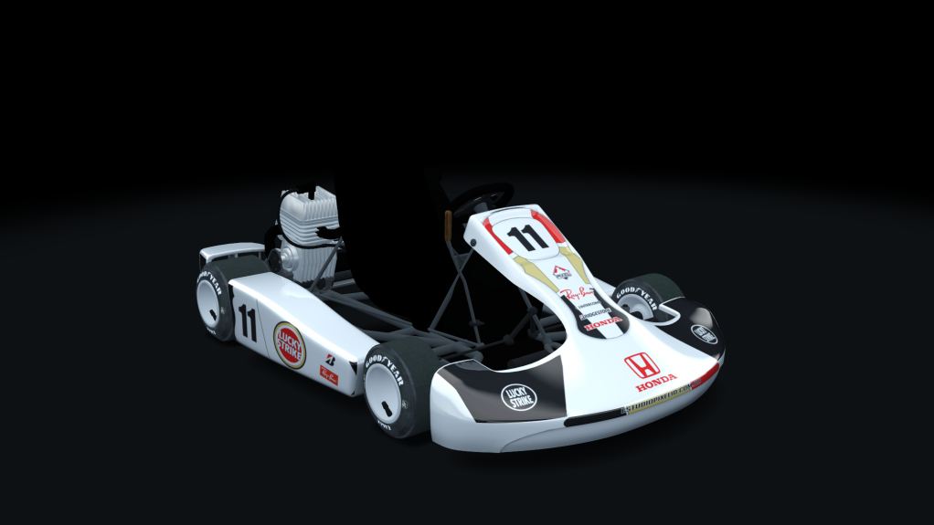 Shifter Kart 125, skin Lucky Strike