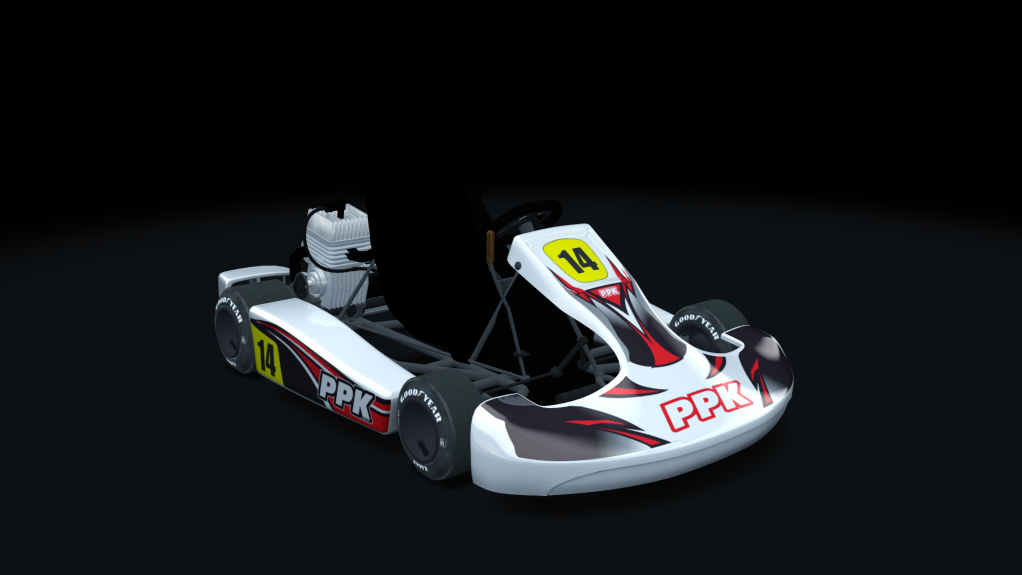 Shifter Kart 125, skin PPK