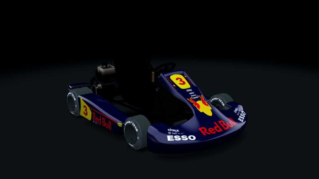 Shifter Kart 125, skin REDBULL_RACING_2017