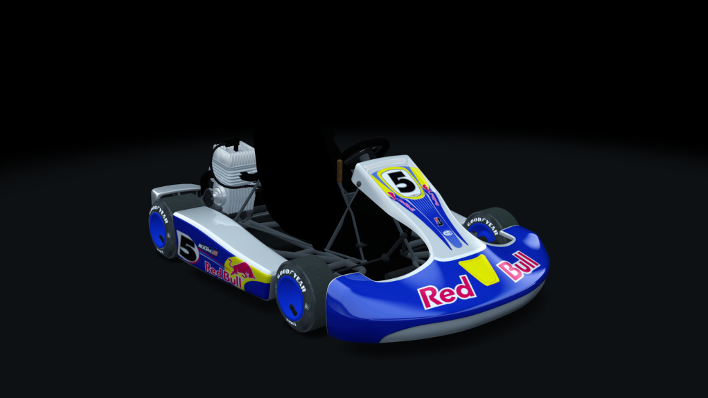 Shifter Kart 125, skin RedBull