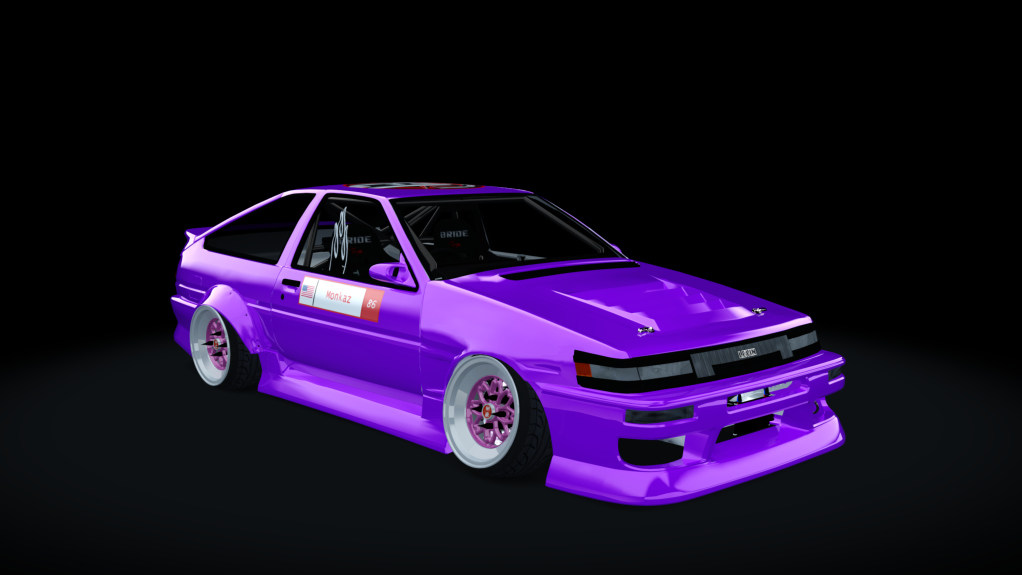 - BDC - Street v4 - AE86, skin Monkaz