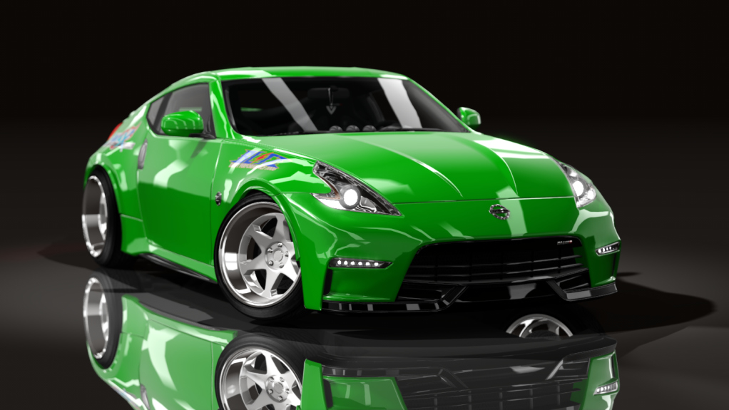 CG_SPEC 370Z NISMO, skin GREEN