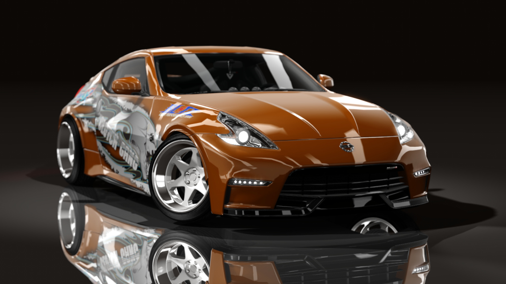 CG_SPEC 370Z NISMO, skin ORANGE SUNRISE