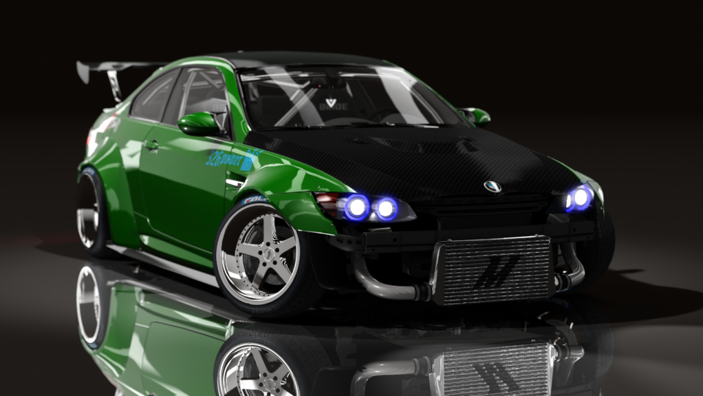 CG_SPEC BMW E92, skin green