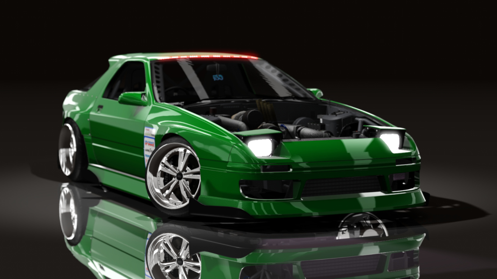 CG_SPEC RX7 FC, skin green