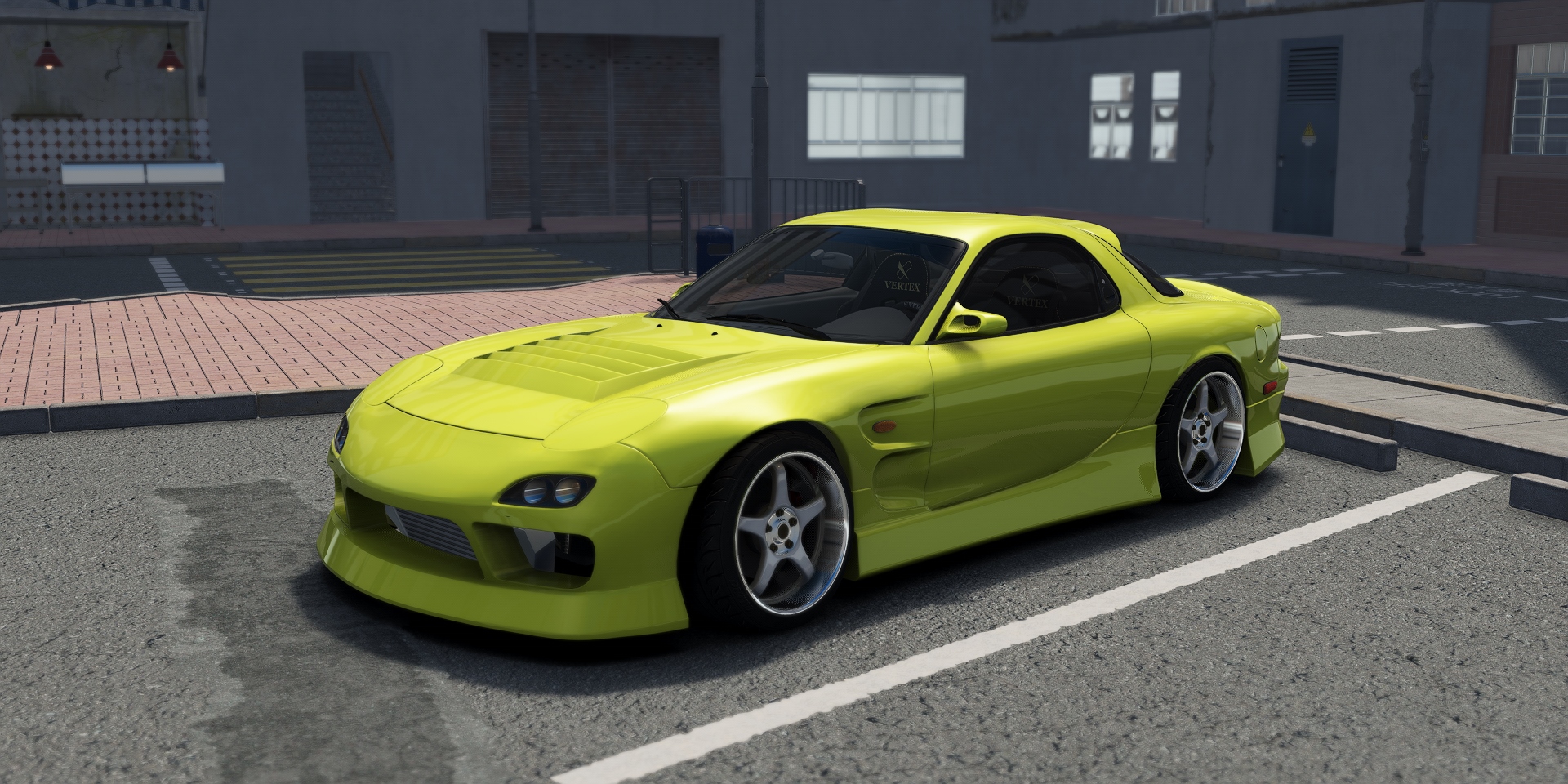 DWG Mazda RX-7 FD3S BN LHD, skin bananas