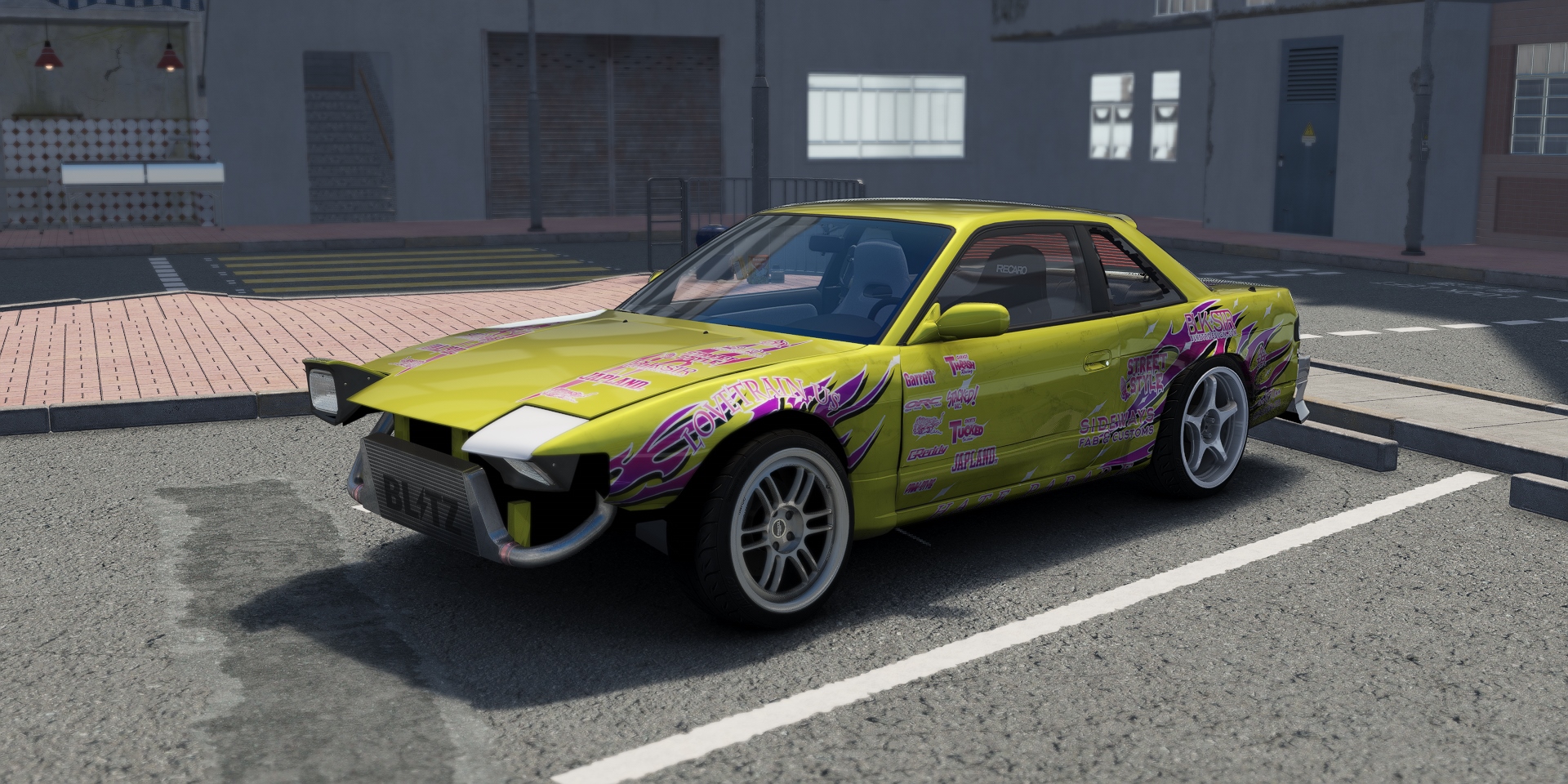 DWG Missile Nissan 240sx Coupe SR20DET, skin LT