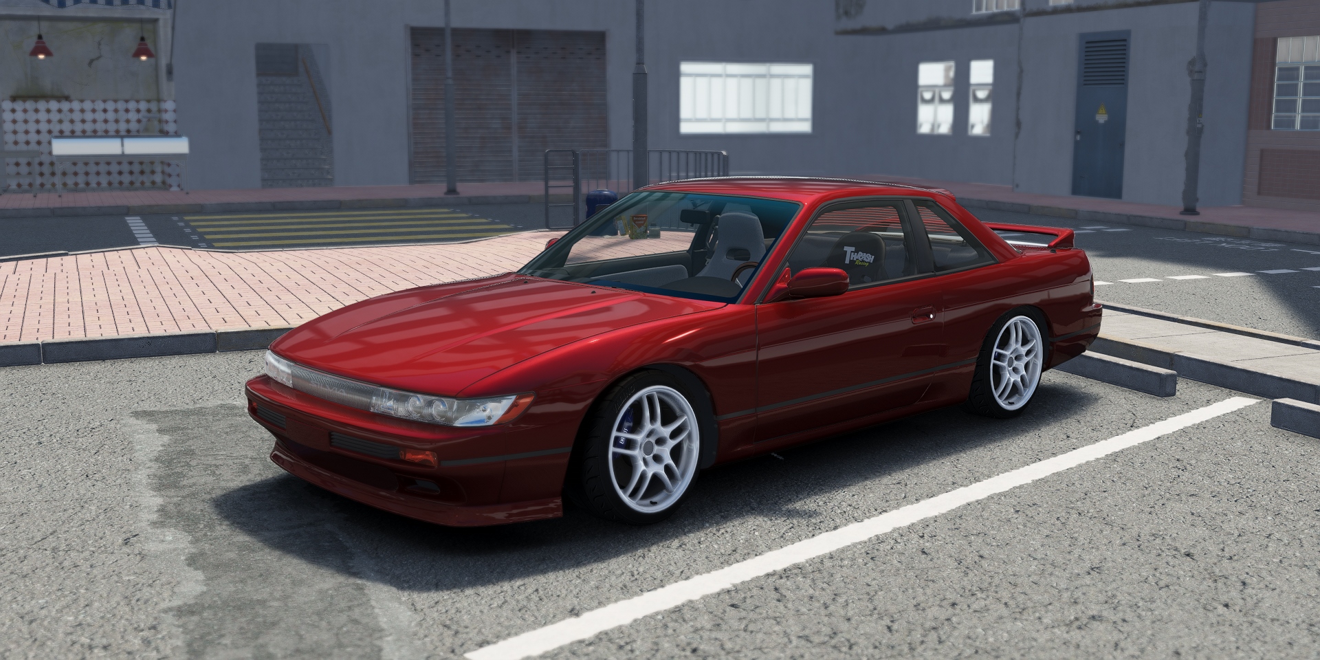 DWG Nissan 240sx Sil Swap, skin Red