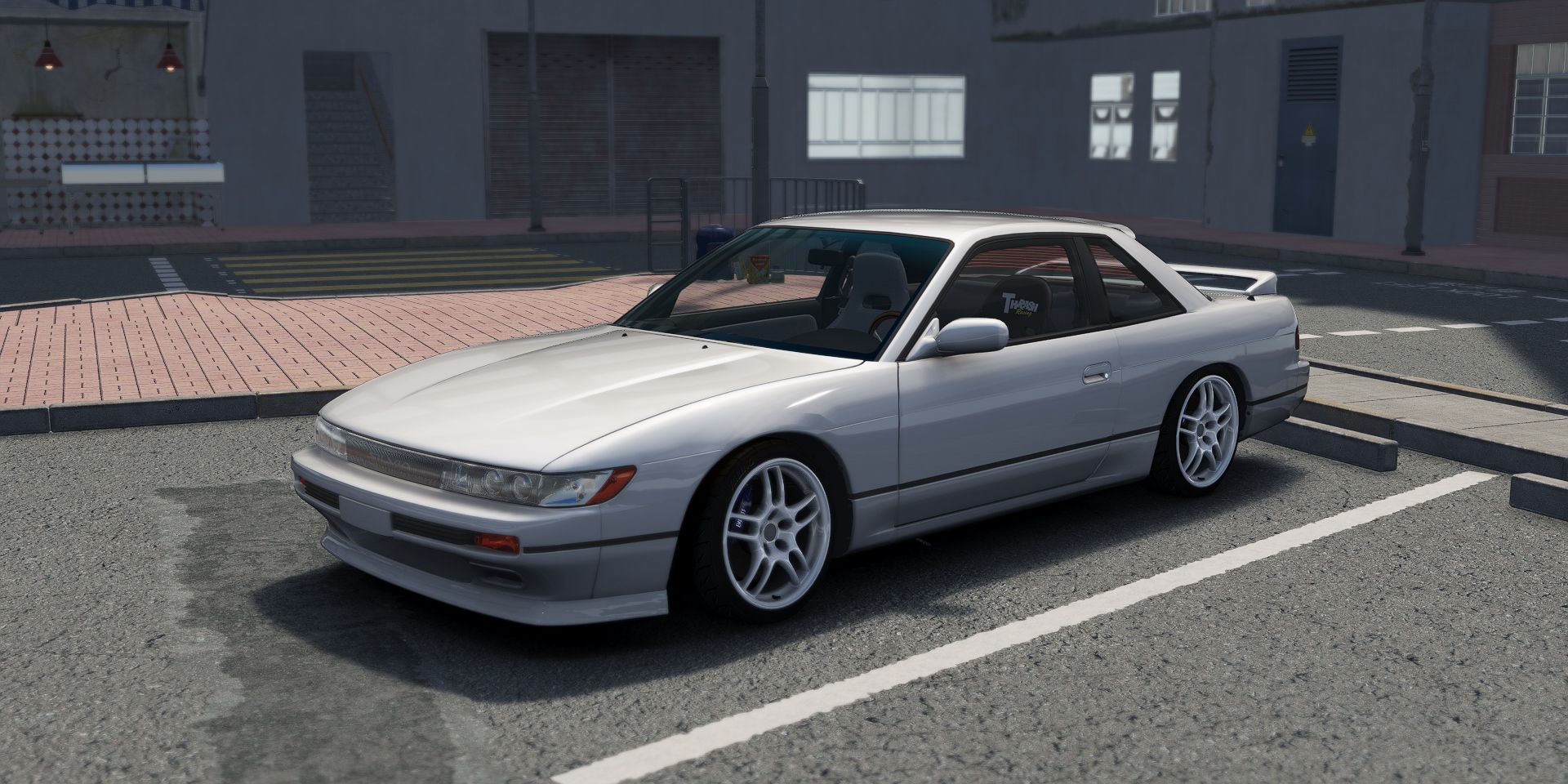 DWG Nissan 240sx Sil Swap, skin Super_White