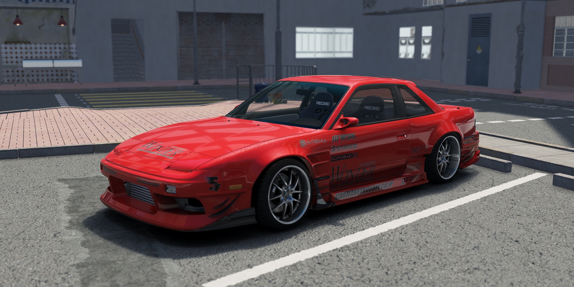 DWG Nissan 240sx Car Modify Wonder, skin Nara_ASB