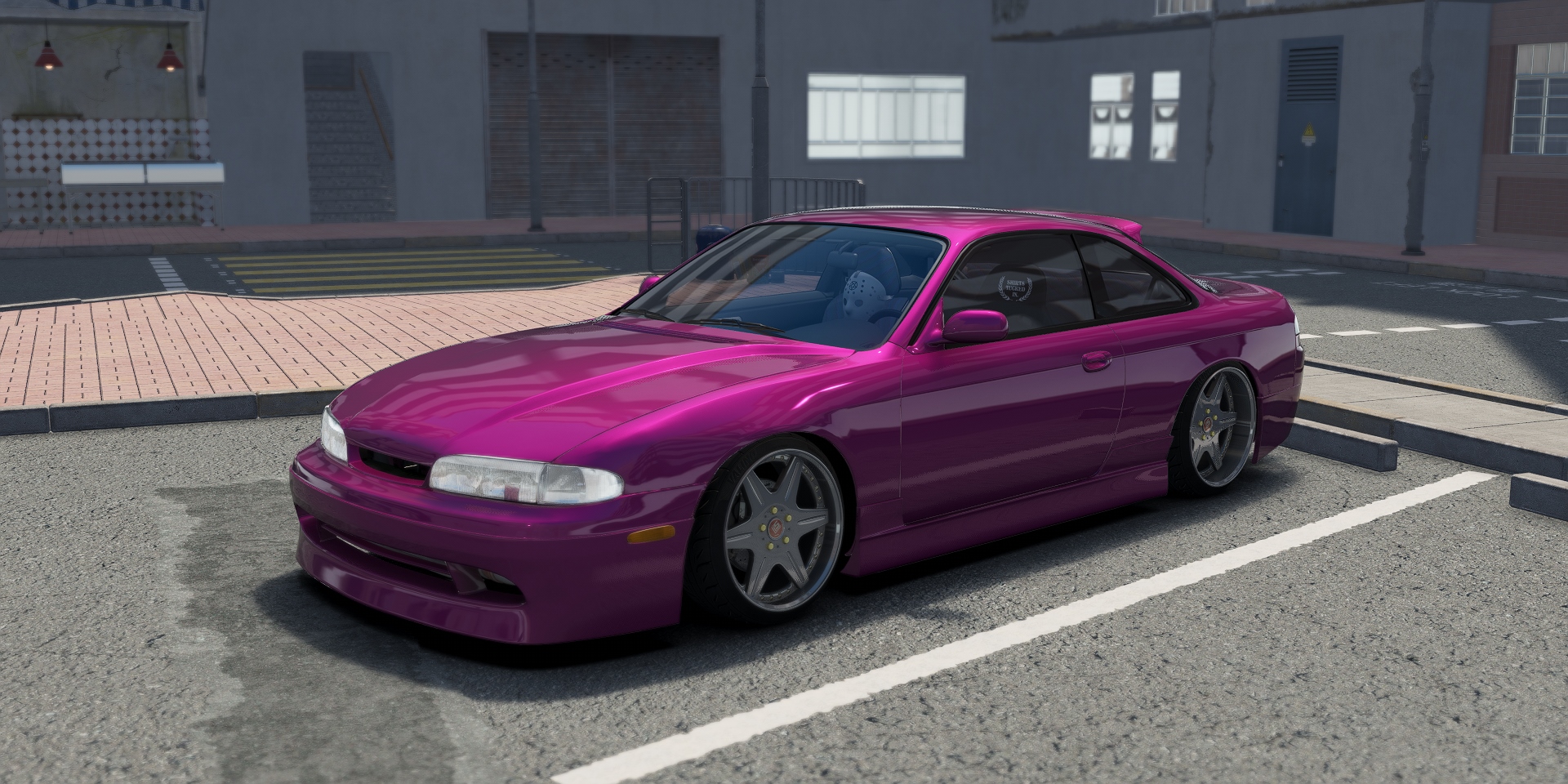 DWG Nissan 240sx S14 Zenki Instant Gentleman, skin Pink