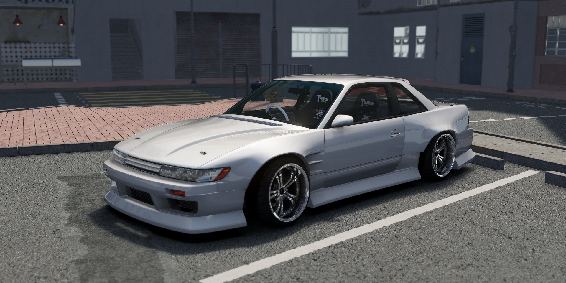 DWG Nissan Silvia PS13 BN Sports, skin Super_White