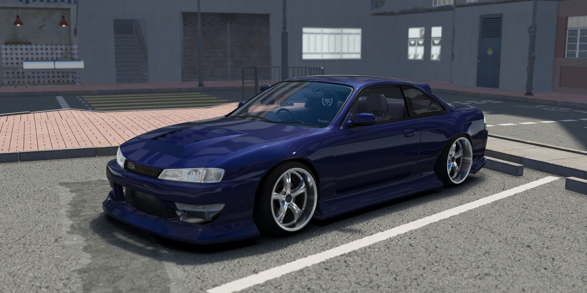 DWG Nissan Silvia S14 Kouki Doof, skin blue