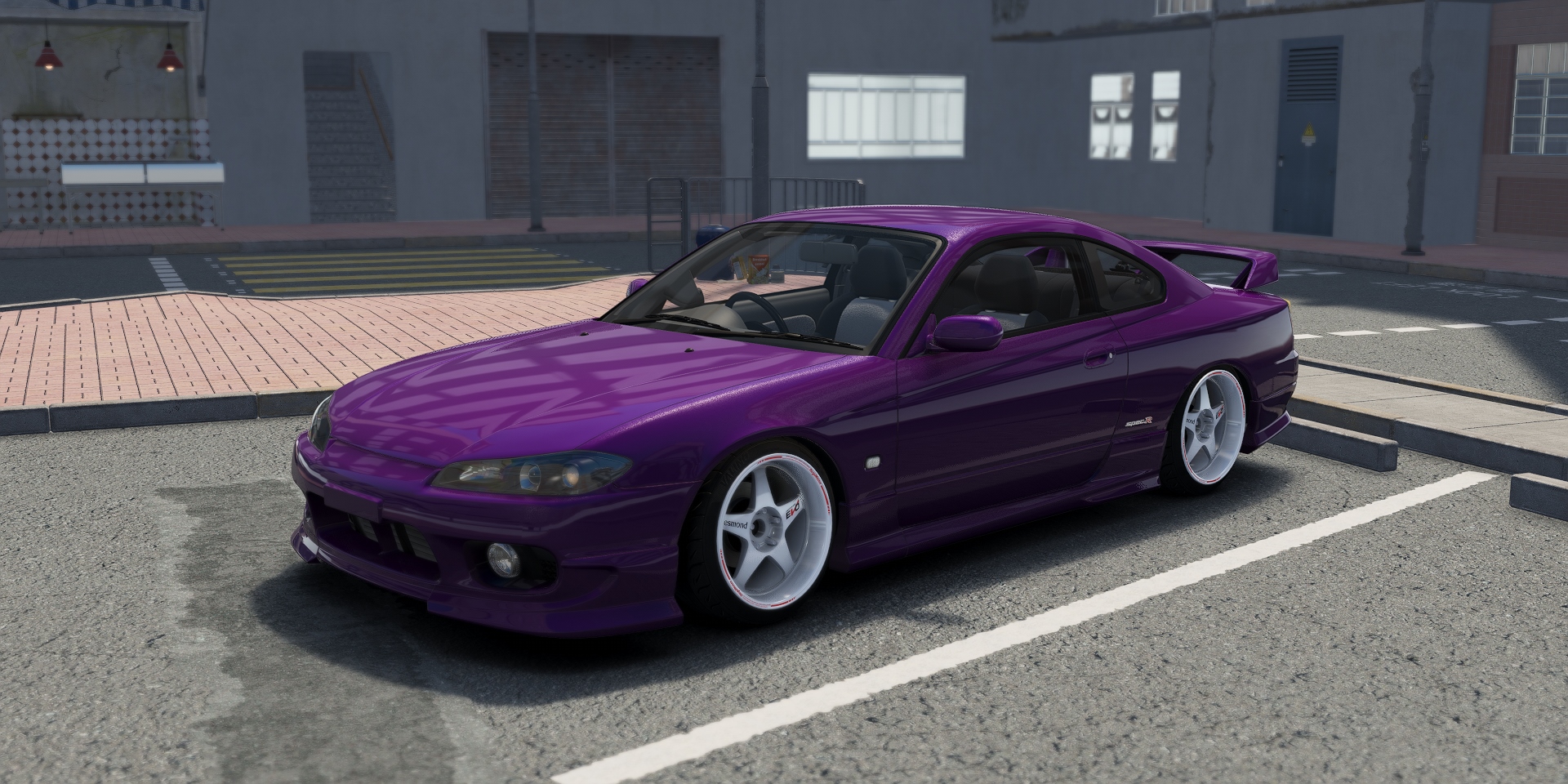 DWG Nissan Silvia S15 Spec-R V-Aero, skin Dark_Purple