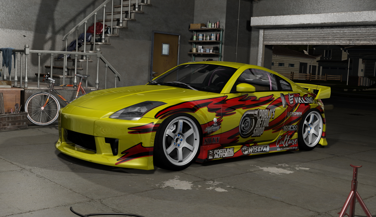 DWG Nissan 350z, skin Jake Wise