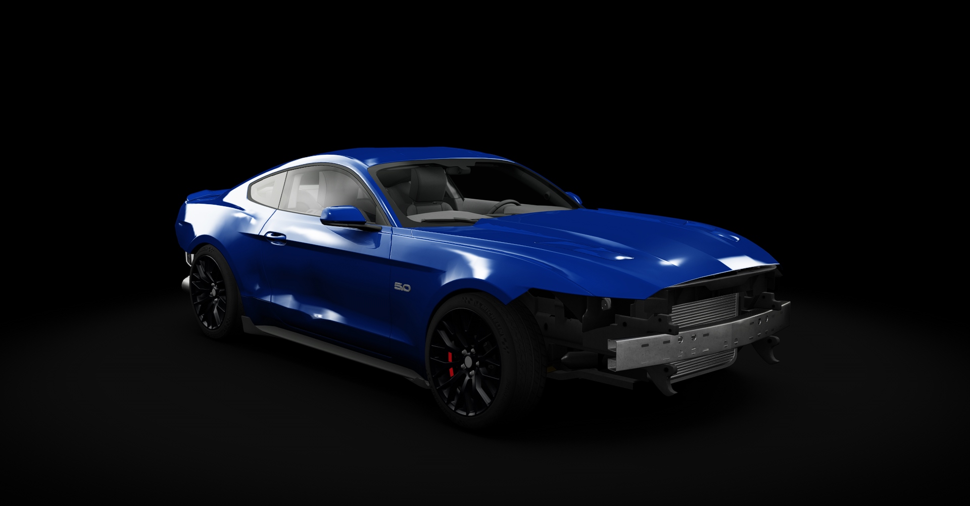 Ford Mustang Missile (WIP), skin Blue