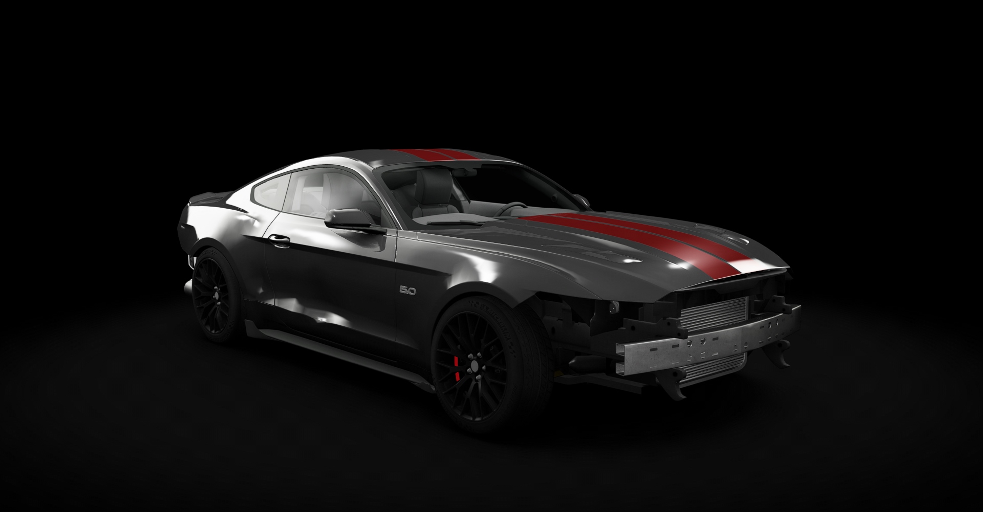 Ford Mustang Missile (WIP), skin Gunmetal2