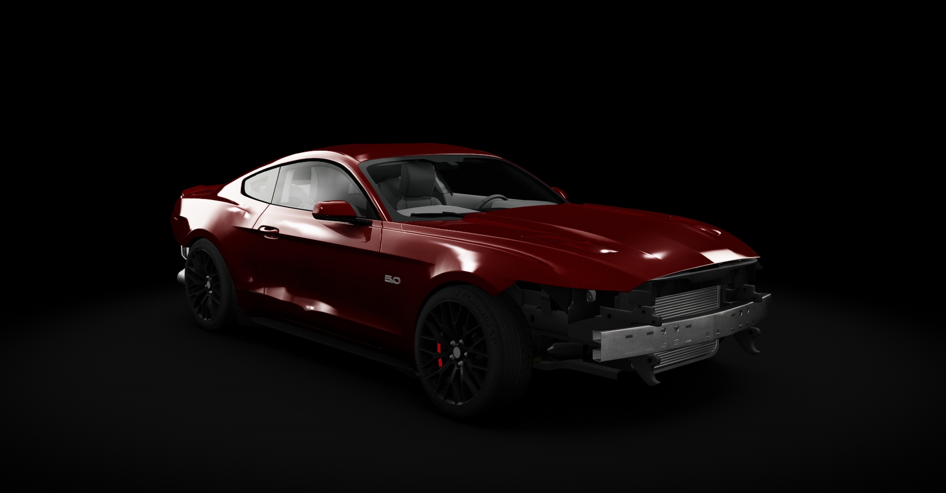 Ford Mustang Missile (WIP), skin Red_RedRims