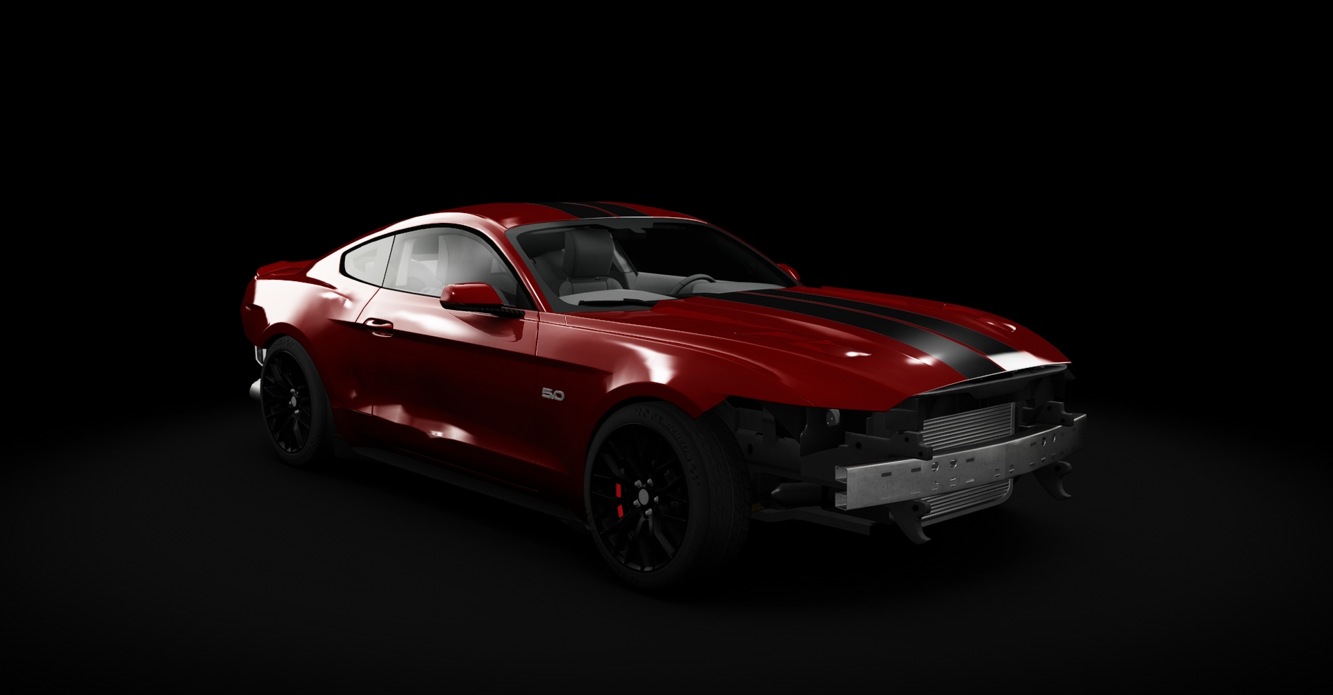 Ford Mustang Missile (WIP), skin Red_Ruby