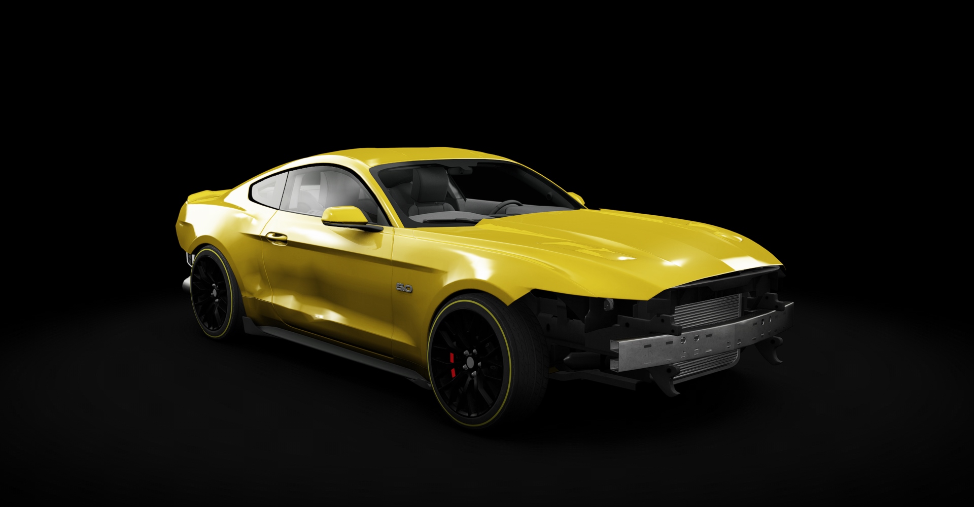 Ford Mustang Missile (WIP), skin Yellow