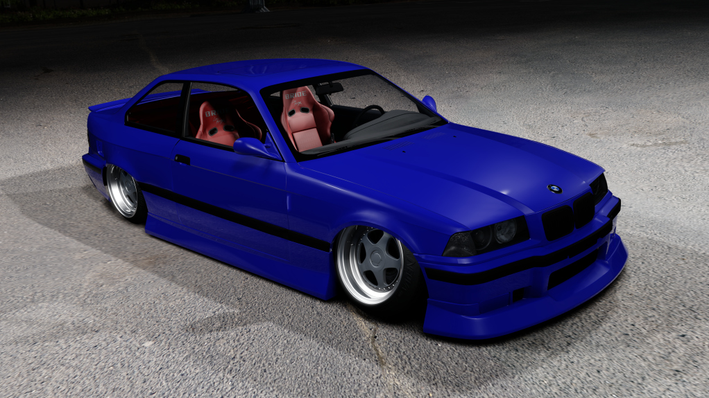 AutoSalonSecret - E36 M54, skin blue