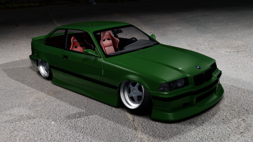 AutoSalonSecret - E36 M54, skin green