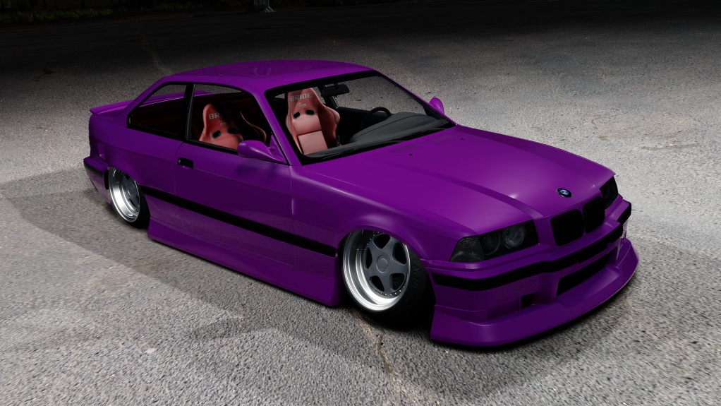 AutoSalonSecret - E36 M54, skin purple