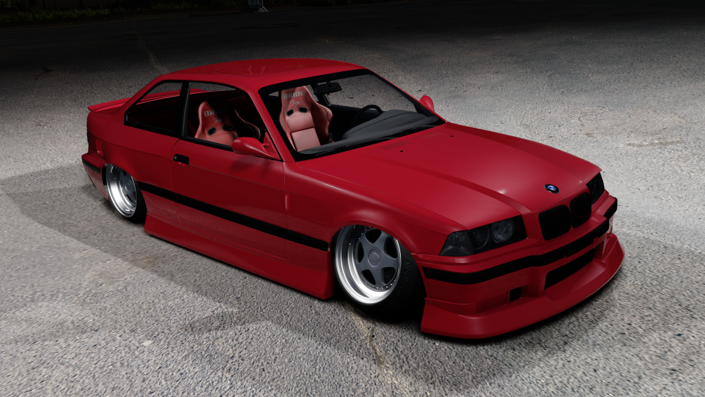 AutoSalonSecret - E36 M54, skin red