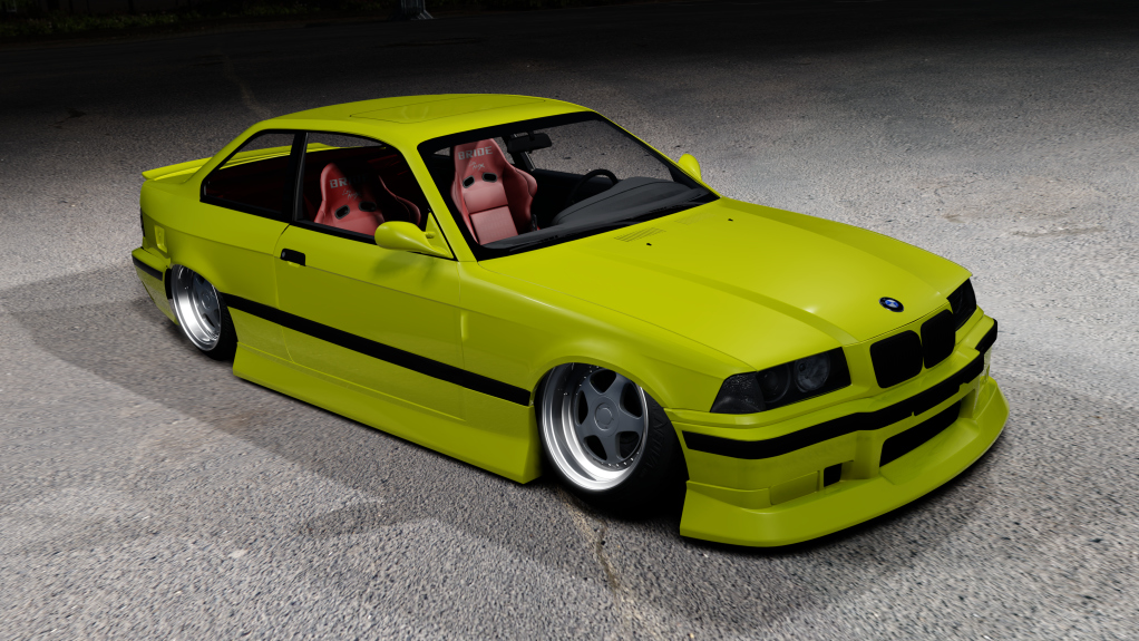 AutoSalonSecret - E36 M54, skin yellow