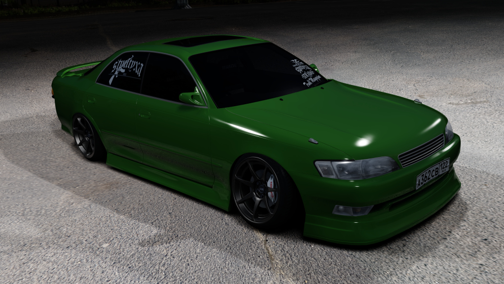 AutoSalonSecret - JZX90, skin green