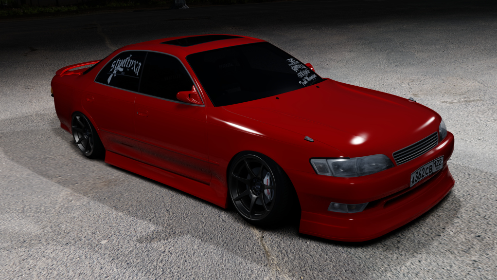 AutoSalonSecret - JZX90, skin red