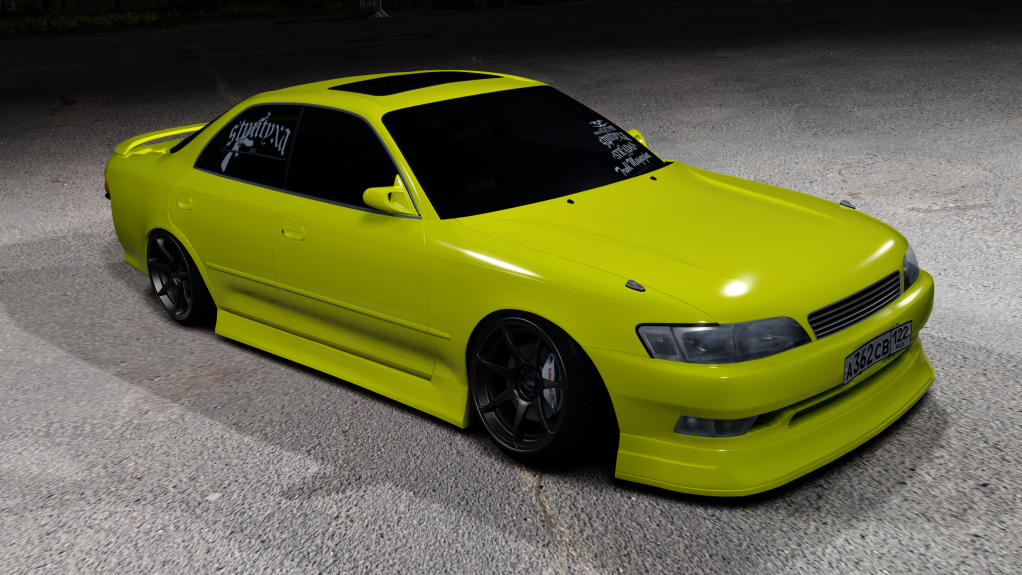 AutoSalonSecret - JZX90, skin yellow