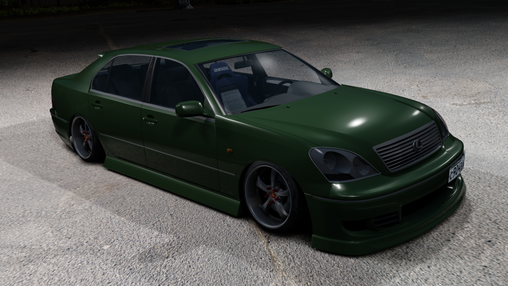 AutoSalonSecret - LS430, skin dark_green