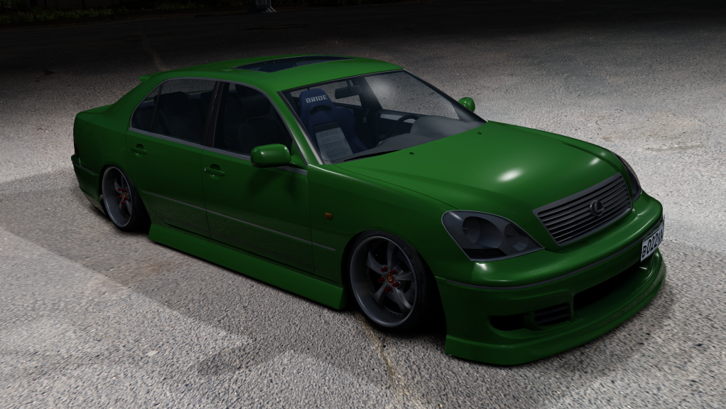 AutoSalonSecret - LS430, skin pepe_green