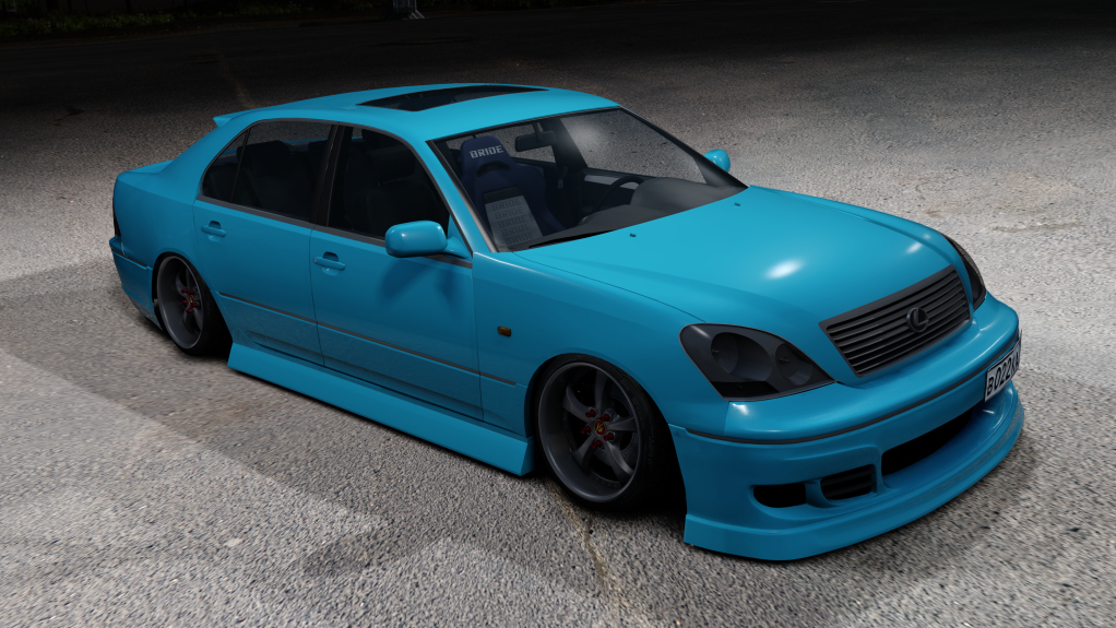 AutoSalonSecret - LS430, skin sky_blue