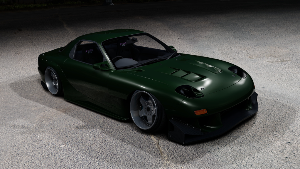 AutoSalonSecret - RX-7, skin green