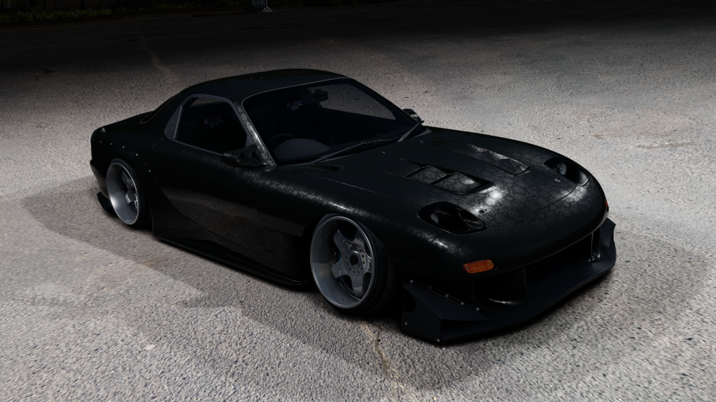 AutoSalonSecret - RX-7, skin hotblack