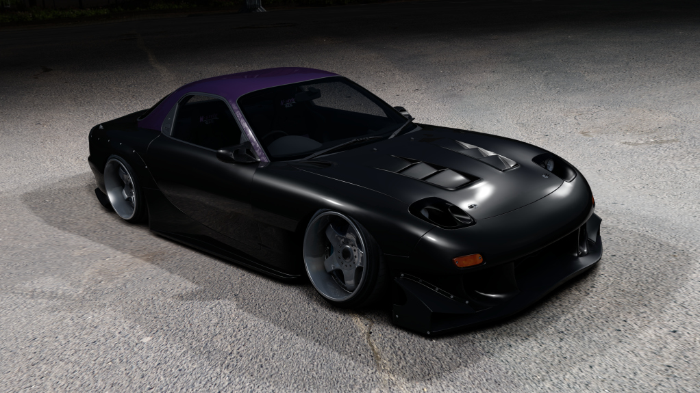 AutoSalonSecret - RX-7, skin hotpurple