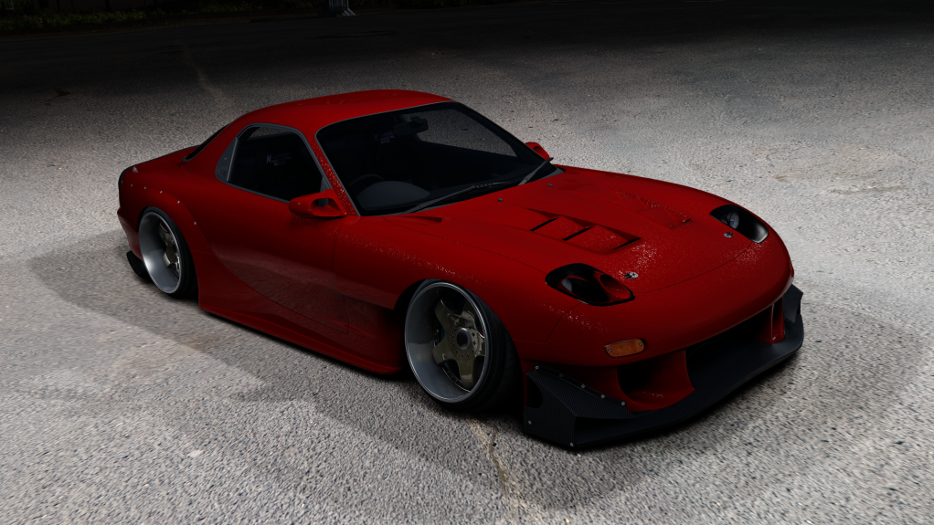 AutoSalonSecret - RX-7, skin red