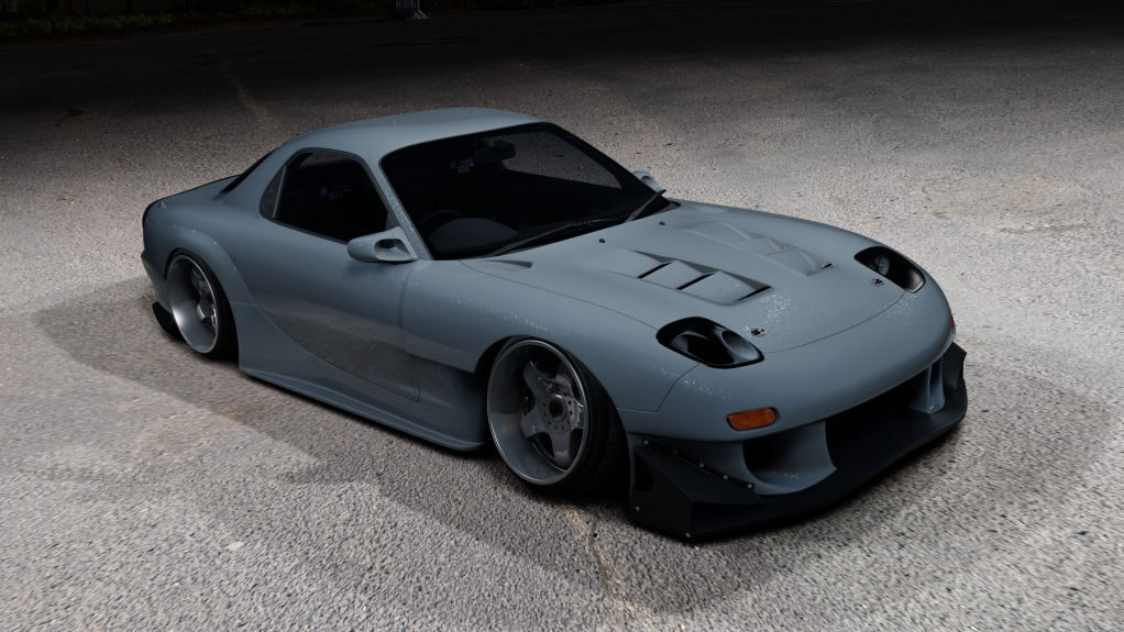 AutoSalonSecret - RX-7, skin silver