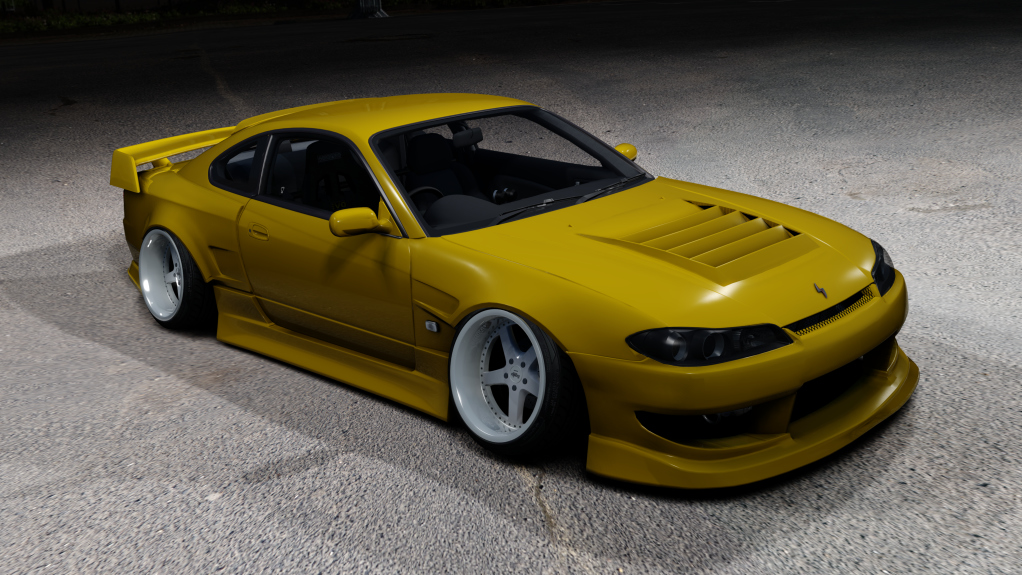 AutoSalonSecret - S15, skin Chrome Yellow