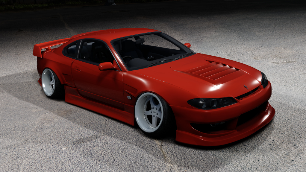 AutoSalonSecret - S15, skin Flame_Red