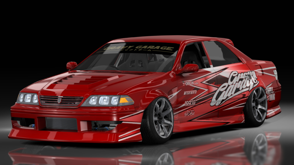 GravyGarage Street Jzx100 mkii, skin Gravy Red