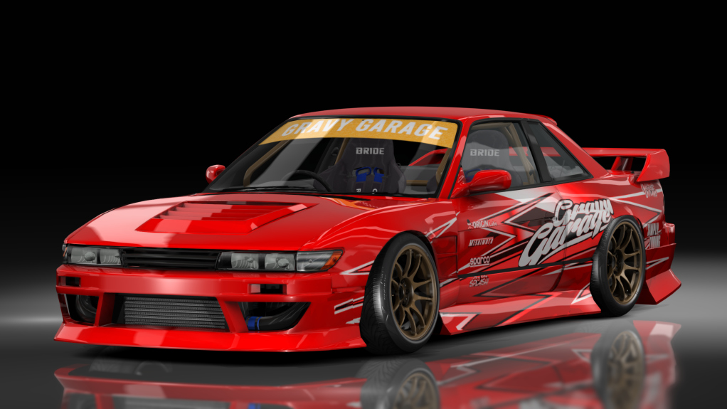 GravyGarage Street s13 Brent, skin red