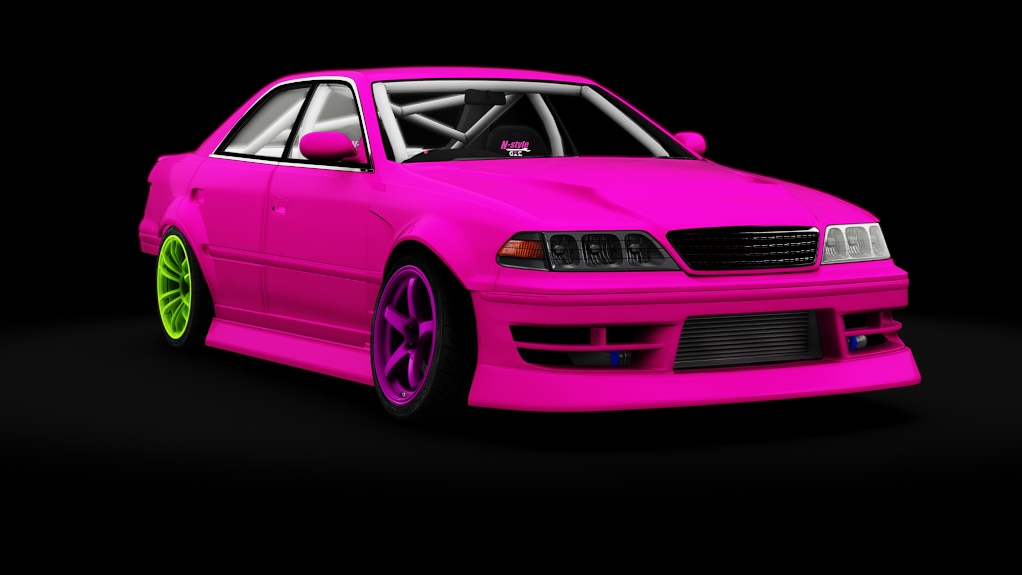 NNTS Team Reverse JZX Mark2 V1, skin Pink