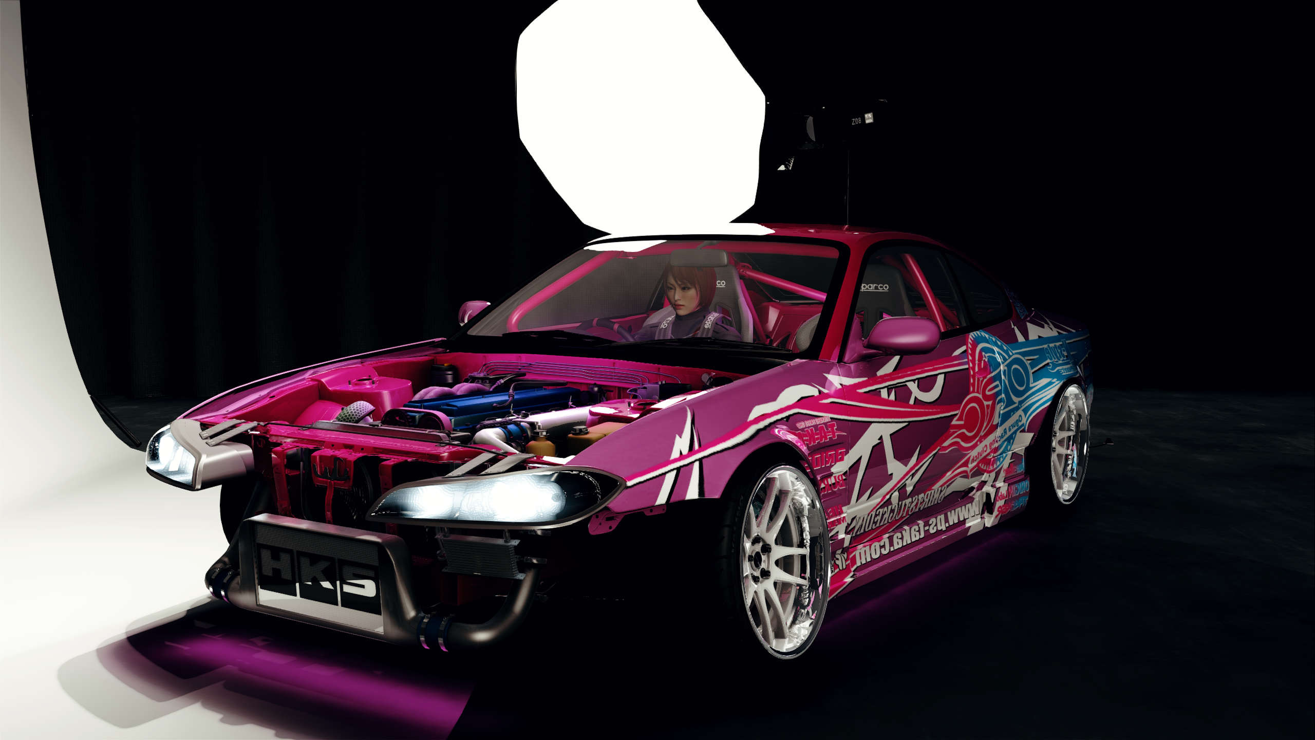 NStyle Nissan 1JZ S15, skin shred