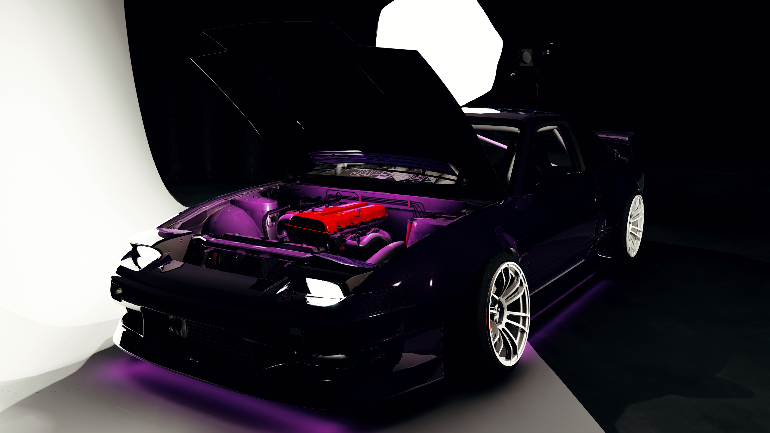 NStyle Nissan 180sx Origin Streamline, skin Purple