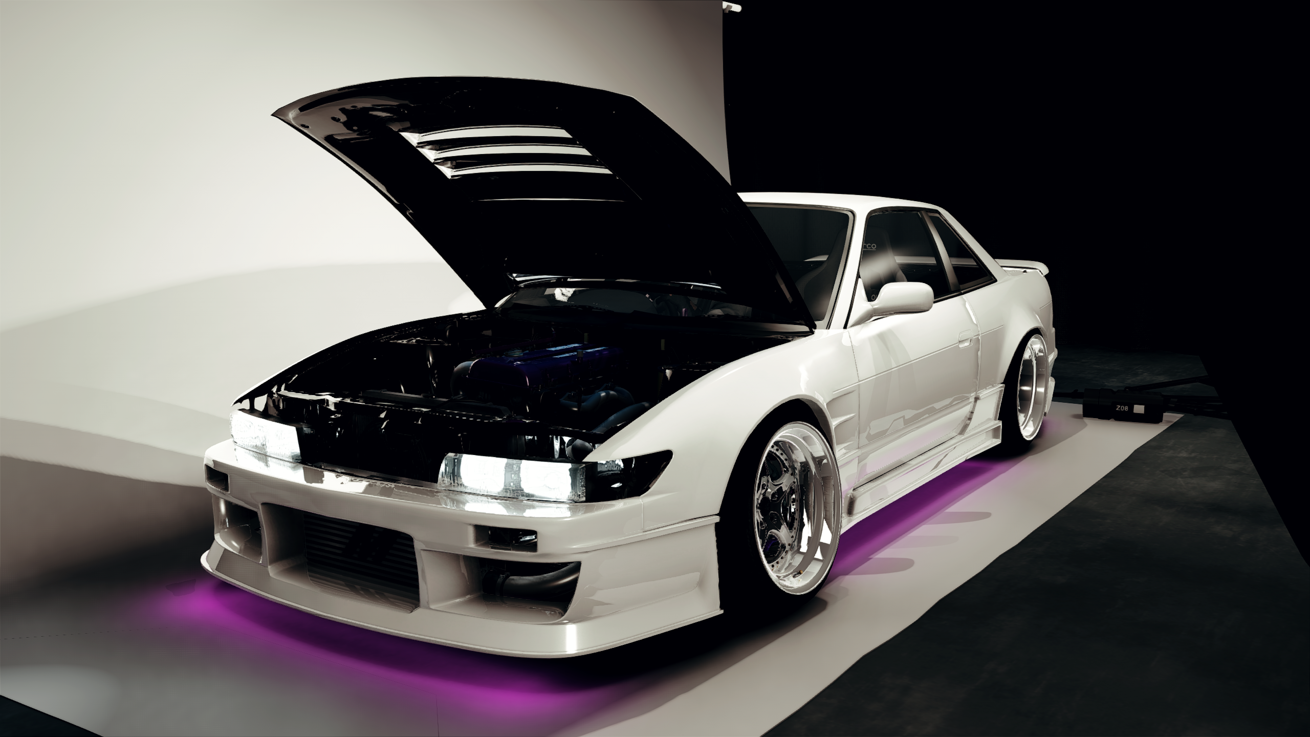 NStyle Nissan s13 wonder, skin White