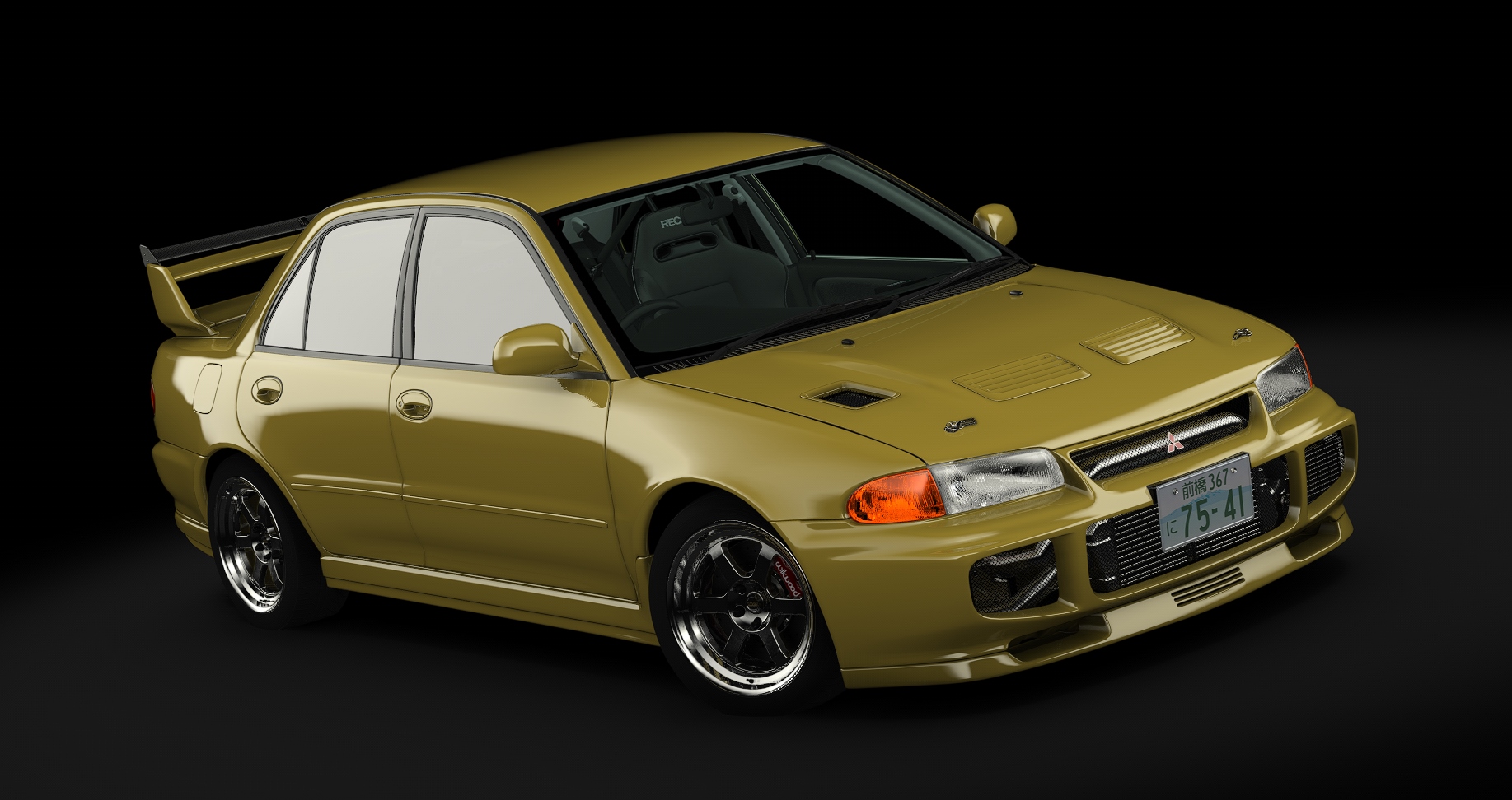 Mitsubishi Lancer Evolution III GSR (CE9A) Jeezus Spec, skin 02_jdm_yellow