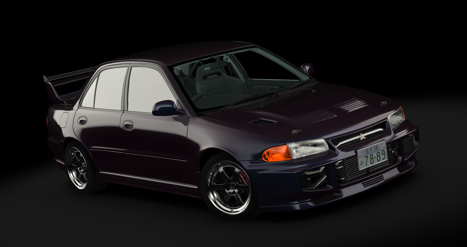 Mitsubishi Lancer Evolution III GSR (CE9A) Jeezus Spec, skin 04_midnight_purple